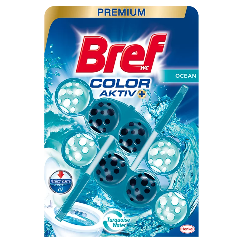 Bref Color Aktiv Ocean WC frissítő 2 x 50 g