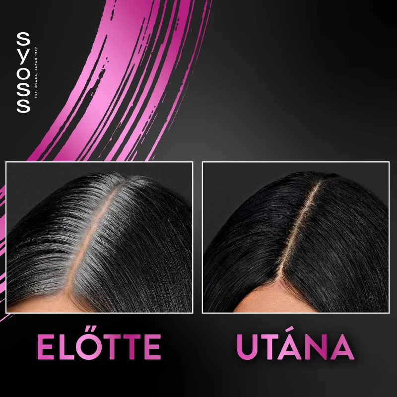 Syoss Root Retoucher ideiglenes lenövés-elfedő spray Fekete 120 ml