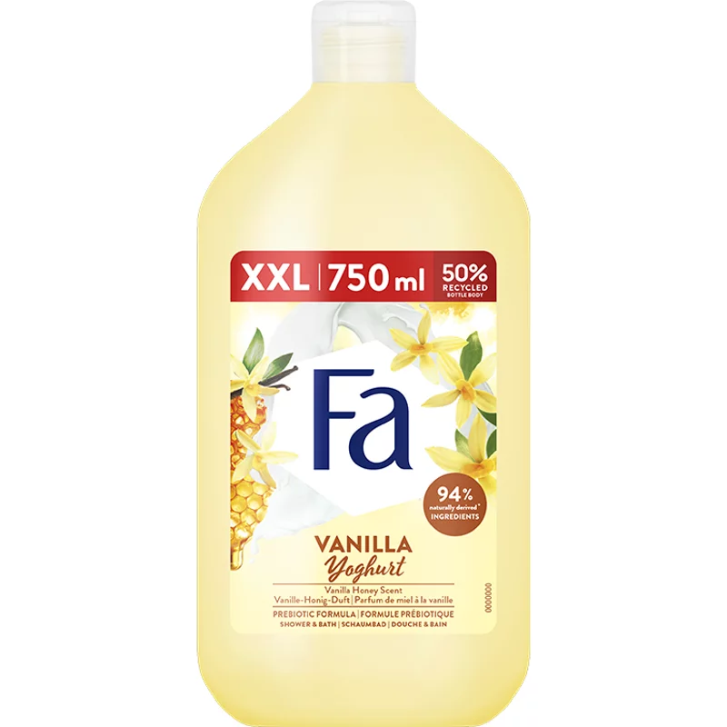 Fa Vanilla Honey Yoghurt tus- és habfürdő 750 ml