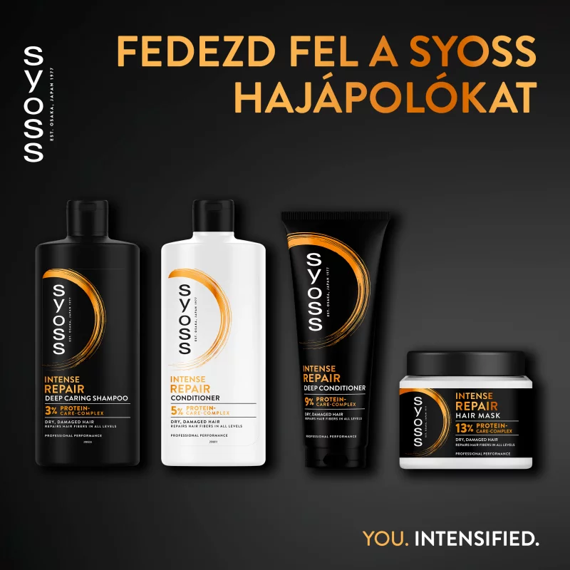 Syoss Intenzív Regeneráló mélyápoló sampon 440 ml