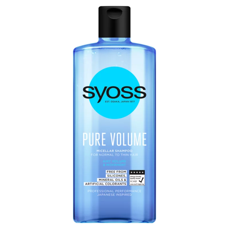 Syoss Pure Volume dúsító sampon 440 ml