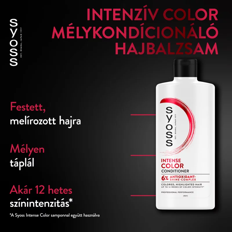 Syoss Intenzív Color hajbalzsam 440 ml