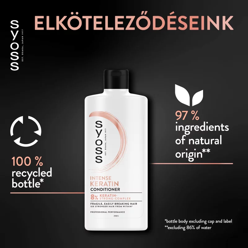 Syoss Intenzív Keratin hajbalzsam 440 ml