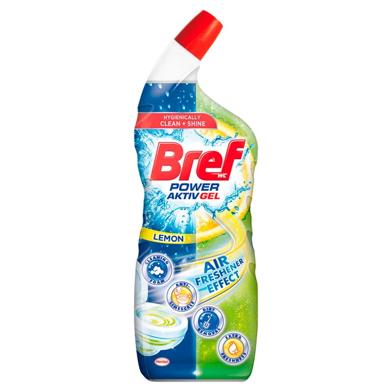 Bref Power Aktiv Gel Lemon WC tisztítószer 700 ml
