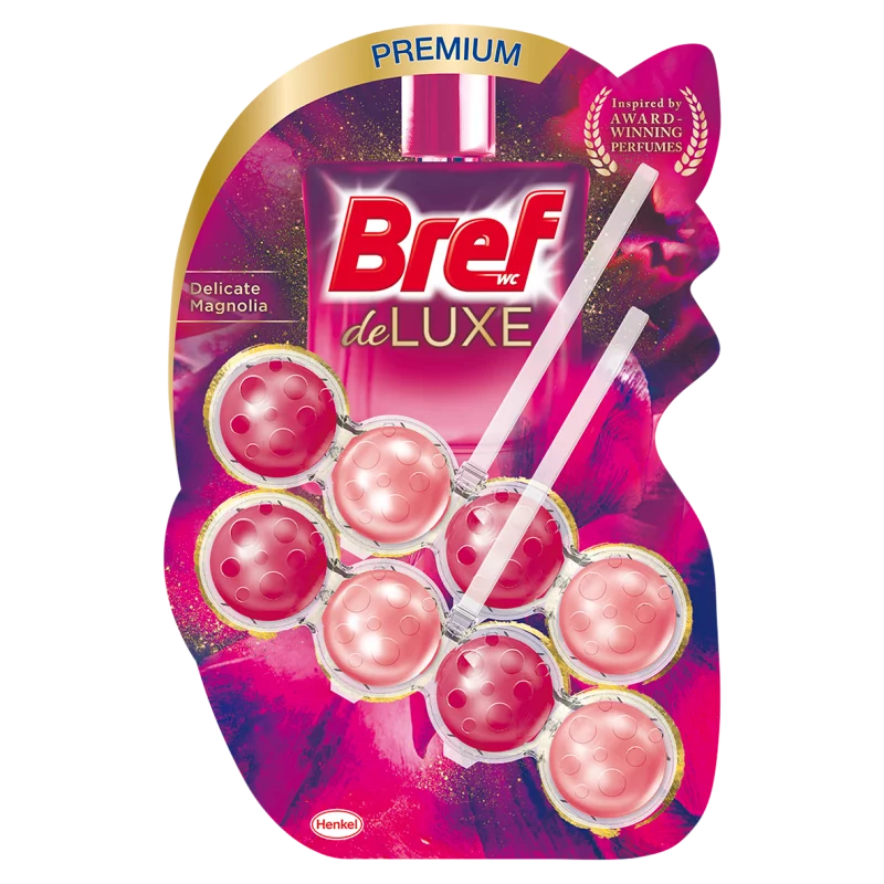 Bref Deluxe Delicate Magnolia WC frissítő 2 x 50 g