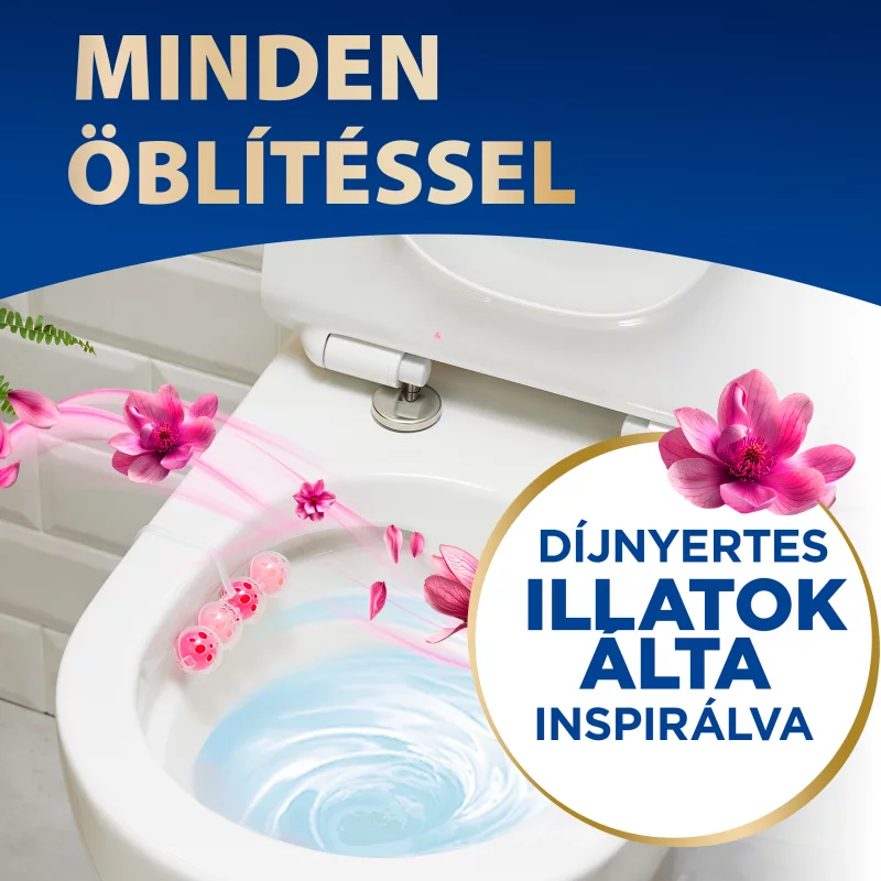Bref Deluxe Delicate Magnolia WC frissítő 2 x 50 g