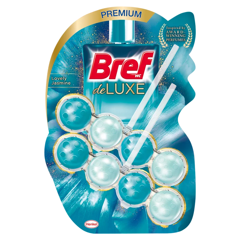 Bref Deluxe Lovely Jasmine WC frissítő 2 x 50 g