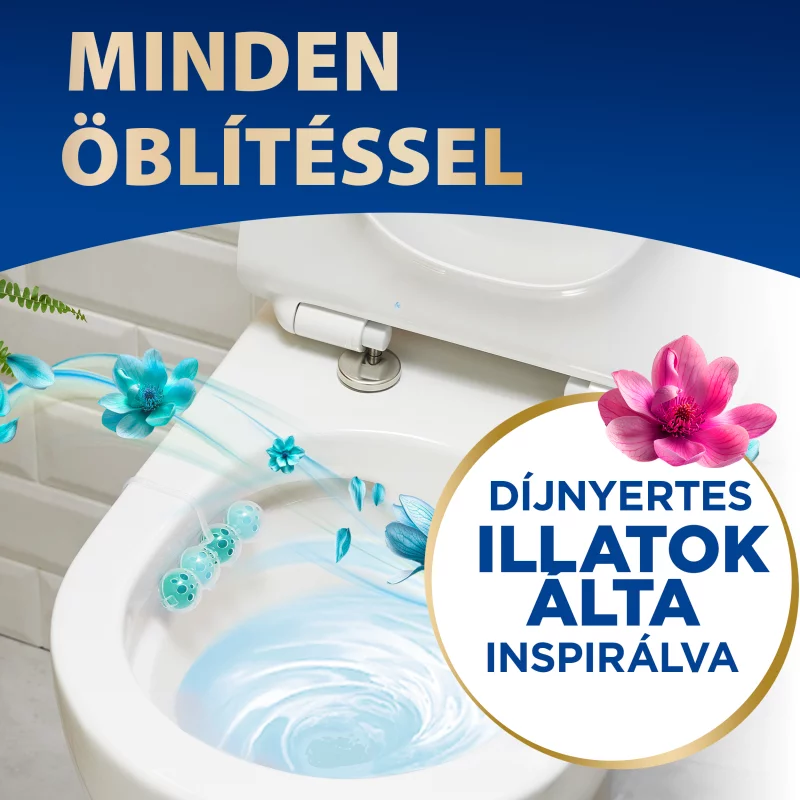 Bref Deluxe Lovely Jasmine WC frissítő 2 x 50 g