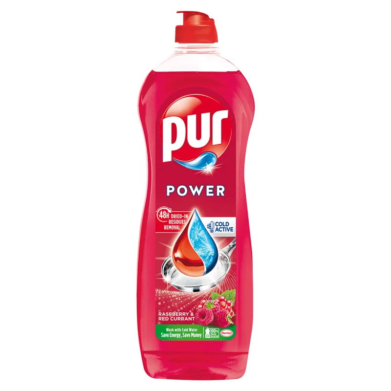Pur Power Raspberry & Red Currant kézi mosogatószer 750 ml