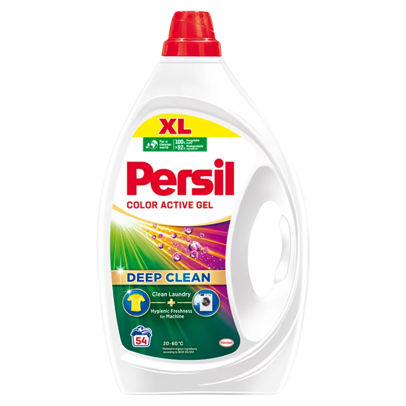 Persil Color Active Gel mosószer színes ruhákhoz 54 mosás 2,43 l