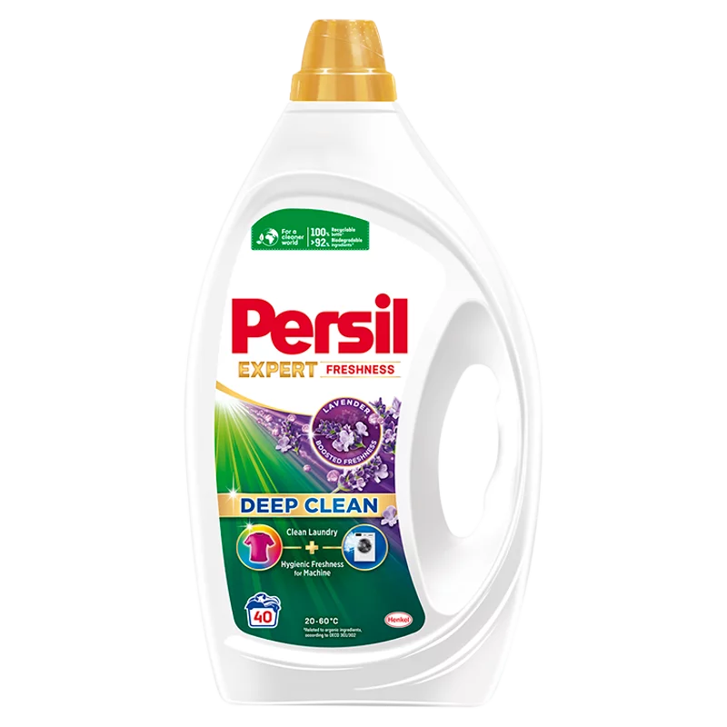 Persil Expert Freshness Lavender folyékony mosószer színes ruhákhoz 40 mosás 1,8 l