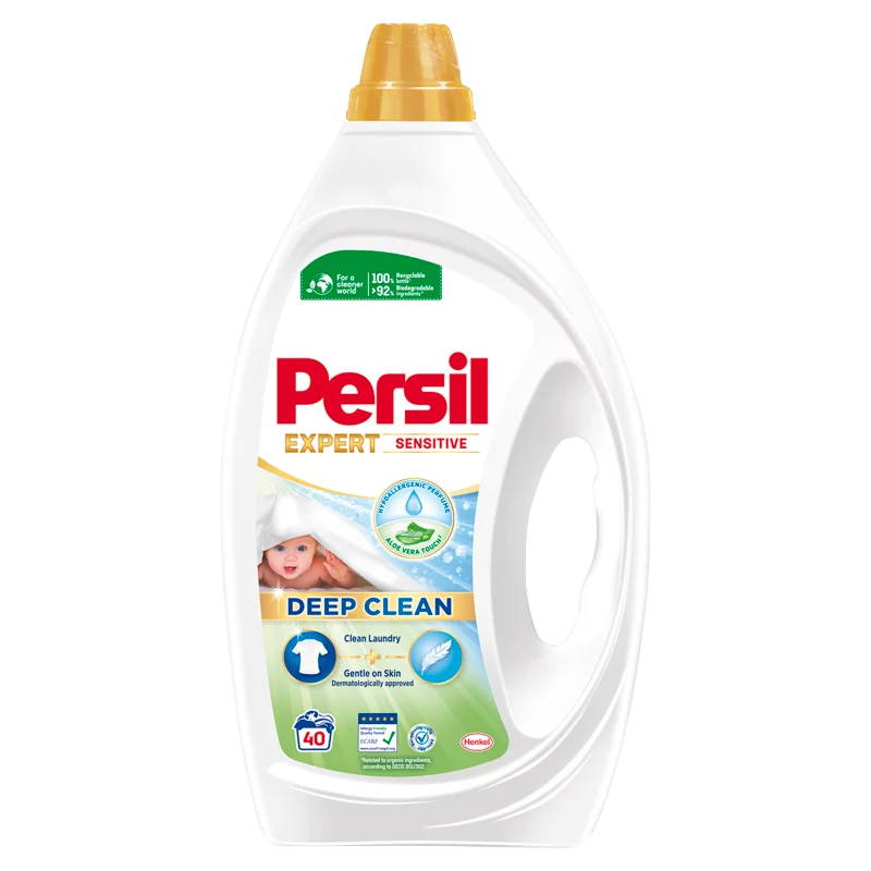 Persil Expert Sensitive folyékony mosószer 40 mosás 1,8 l