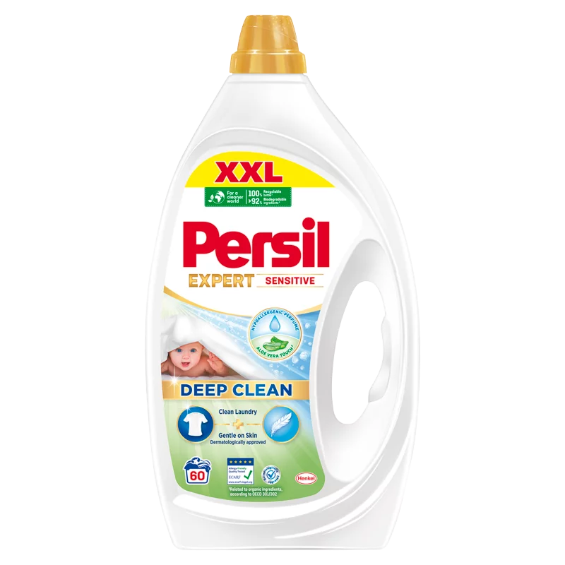 Persil Expert Sensitive folyékony mosószer 60 mosás 2,70 l