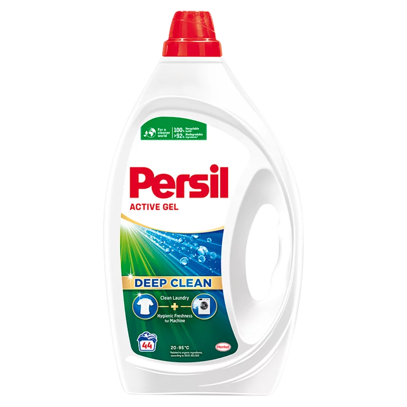 Persil Active Gel folyékony mosószer fehér és világos ruhákhoz 44 mosás 1,98 l