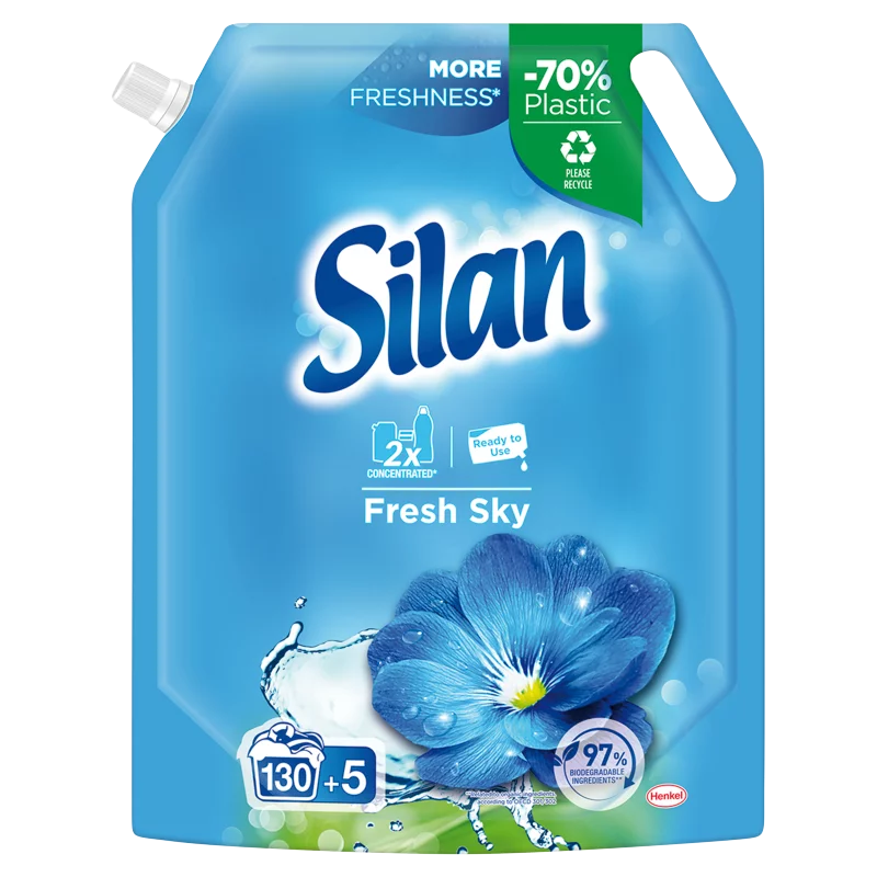 Silan Fresh Sky textilöblítő koncentrátum 135 mosás 1485 ml