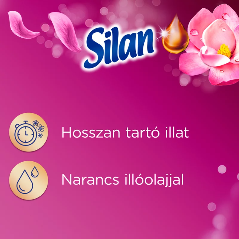 Silan Aromatherapy Magic Magnolia textilöblítő koncentrátum 126 mosás 2772 ml