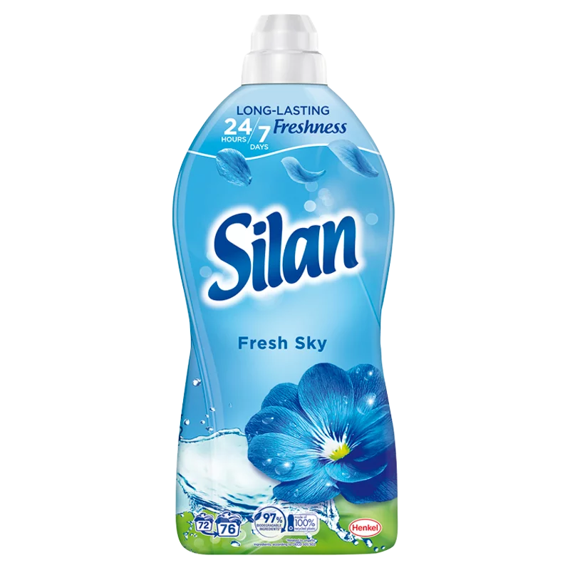 Silan Freshness Fresh Sky textilöblítő koncentrátum 76 mosás 1672 ml