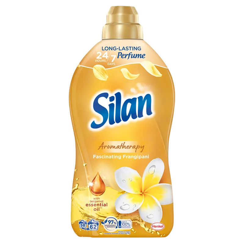 Silan Aromatherapy Fascinating Frangipani textilöblítő koncentrátum 62 mosás 1364 ml