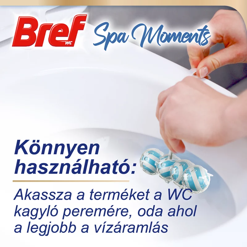 Bref Spa Moments Vitality WC frissítő 2 x 50 g