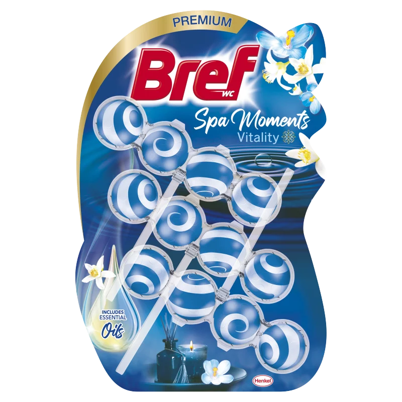 Bref Spa Moments Vitality WC frissítő 3 x 50 g
