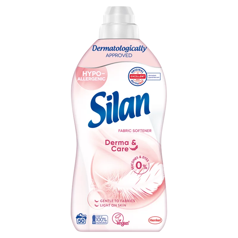 Silan Derma & Care textilöblítő koncentrátum 50 mosás 1100 ml