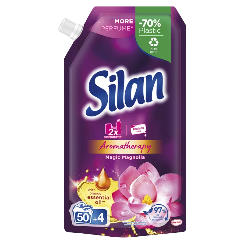 Silan Aromatherapy Magic Magnolia öblítő koncentrátum 54 mosás 594ml