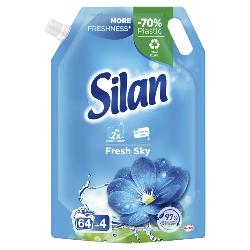Silan Fresh Sky textilöblítő koncentrátum 68 mosás 748 ml