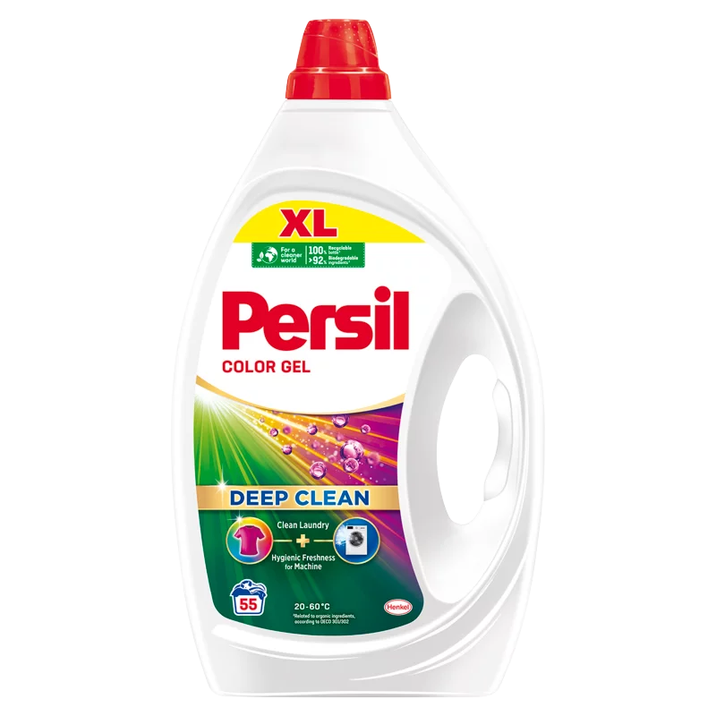 Persil Color Gel folyékony mosószer színes ruhákhoz 55 mosás 2,475 l