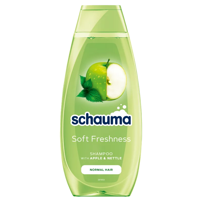 Schauma sampon Clean & Fresh zöld almával és csalánnal 400 ml