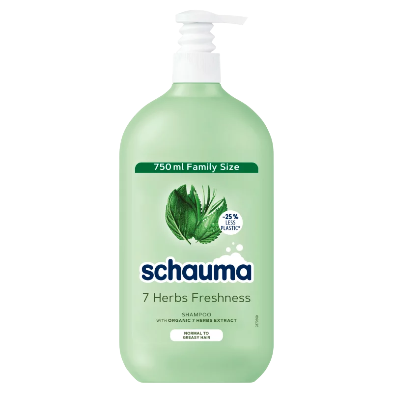 Schauma 7 gyógynövény frissesség sampon 750 ml