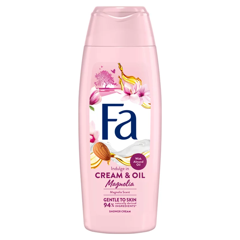 Fa Cream & Oil Magnolia krémtusfürdő magnólia illattal 400 ml