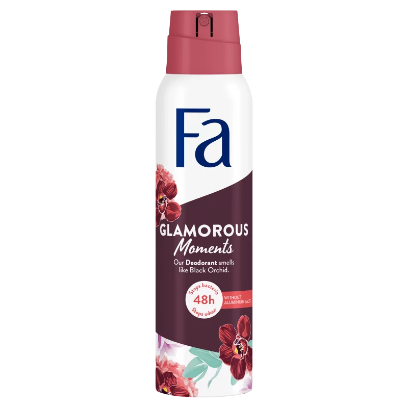 Fa Glamorous Moments deospray fekete orchidea illattal 150 ml