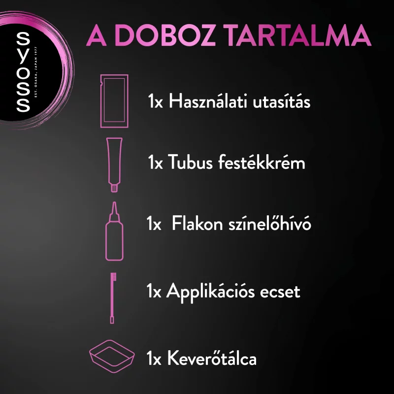 Syoss Brow Tint tartós szemöldökfesték Világosbarna