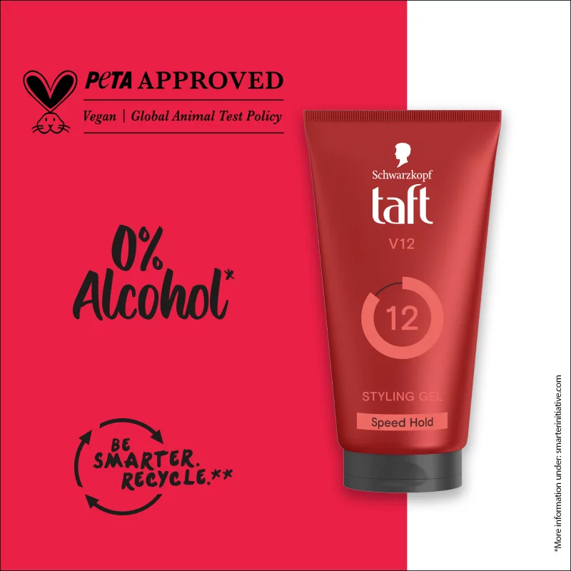 Taft V12 hajzselé 150 ml 