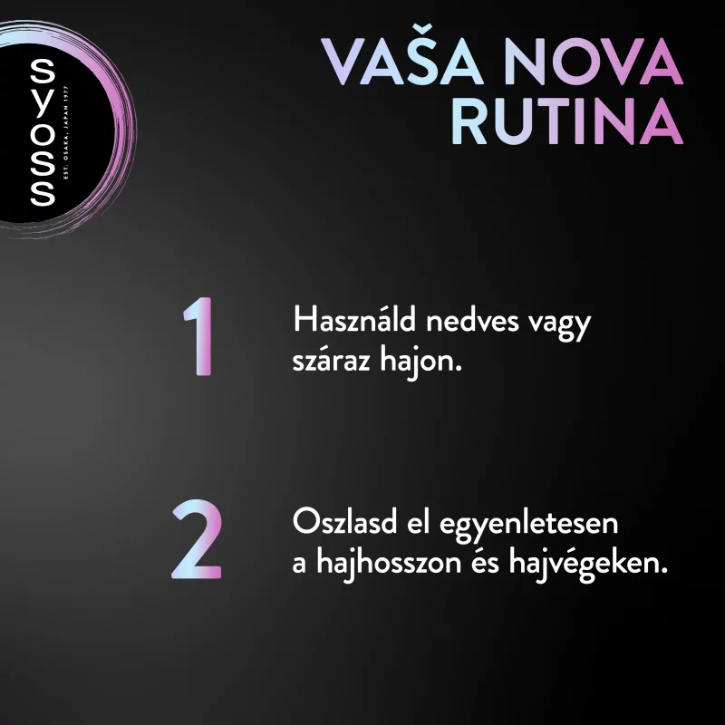 Syoss Intense Plex nem kiöblítendő szérum erősen sérült hajra 100 ml