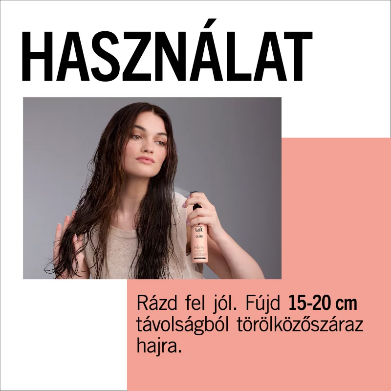 Taft X Gliss Lovely Long többfunkciós spray hosszú hajra 150 ml