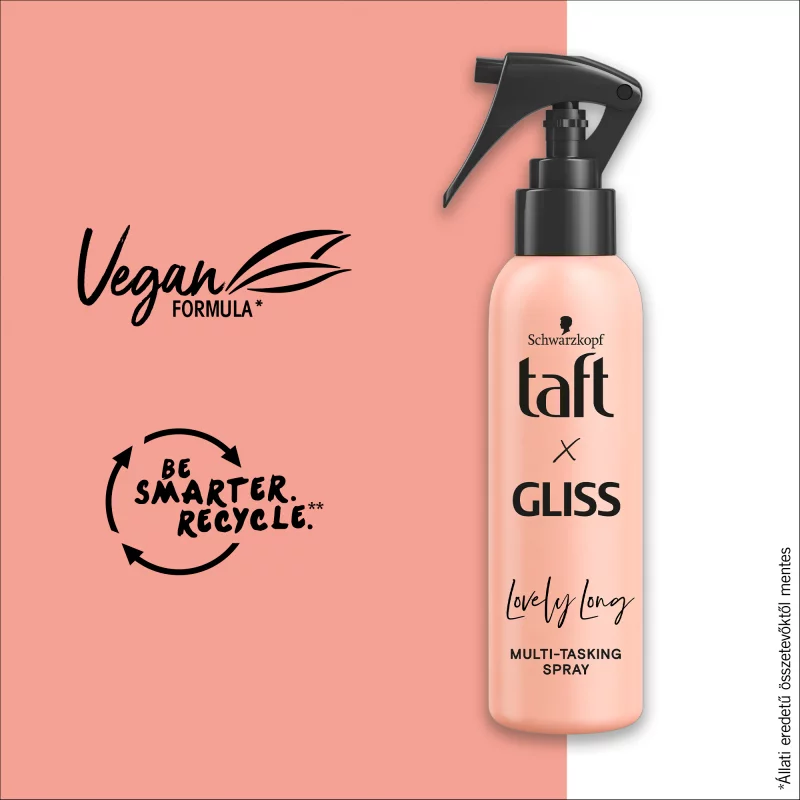 Taft X Gliss Lovely Long többfunkciós spray hosszú hajra 150 ml