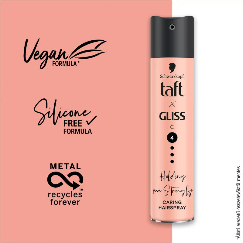 Taft X Gliss Holding me Strongly ápoló hajlakk minden hajtípusra 250 ml