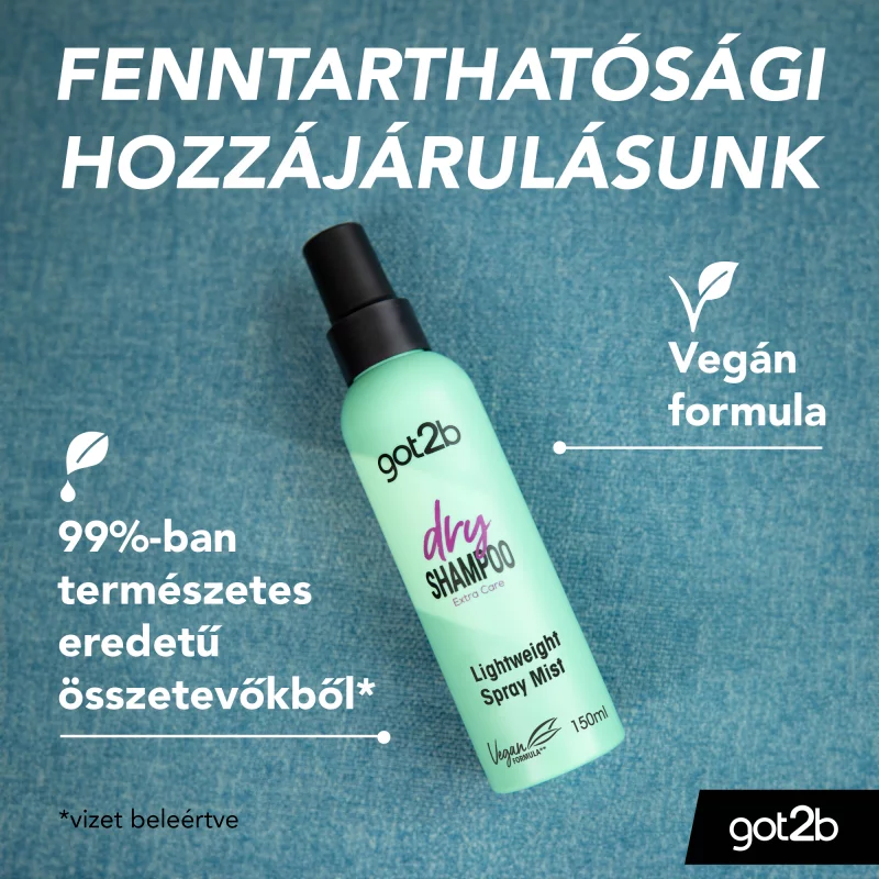 got2b könnyed szárazsampon permet 150 ml 