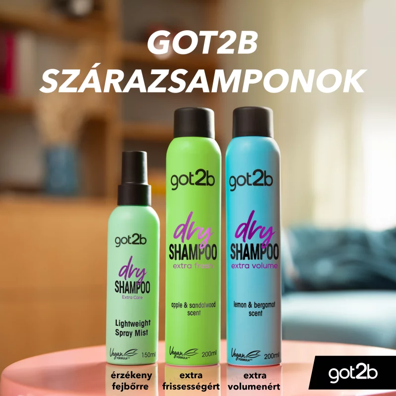 got2b könnyed szárazsampon permet 150 ml 