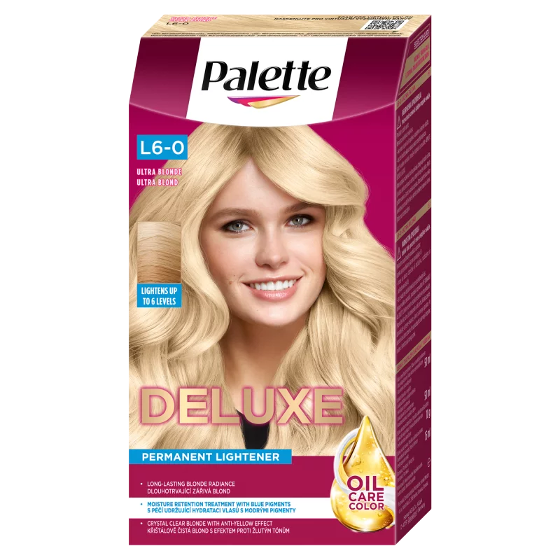Palette Deluxe L6-0 ultra szőke tartós hajfesték 