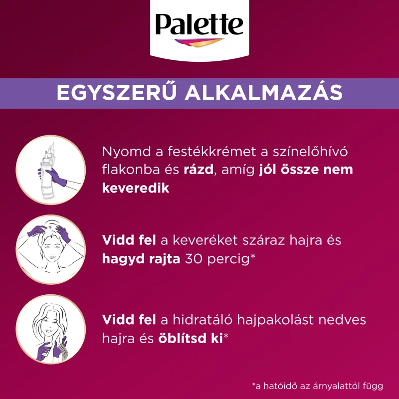 Palette Deluxe 5-11 Hamvas világosbarna tartós hajfesték