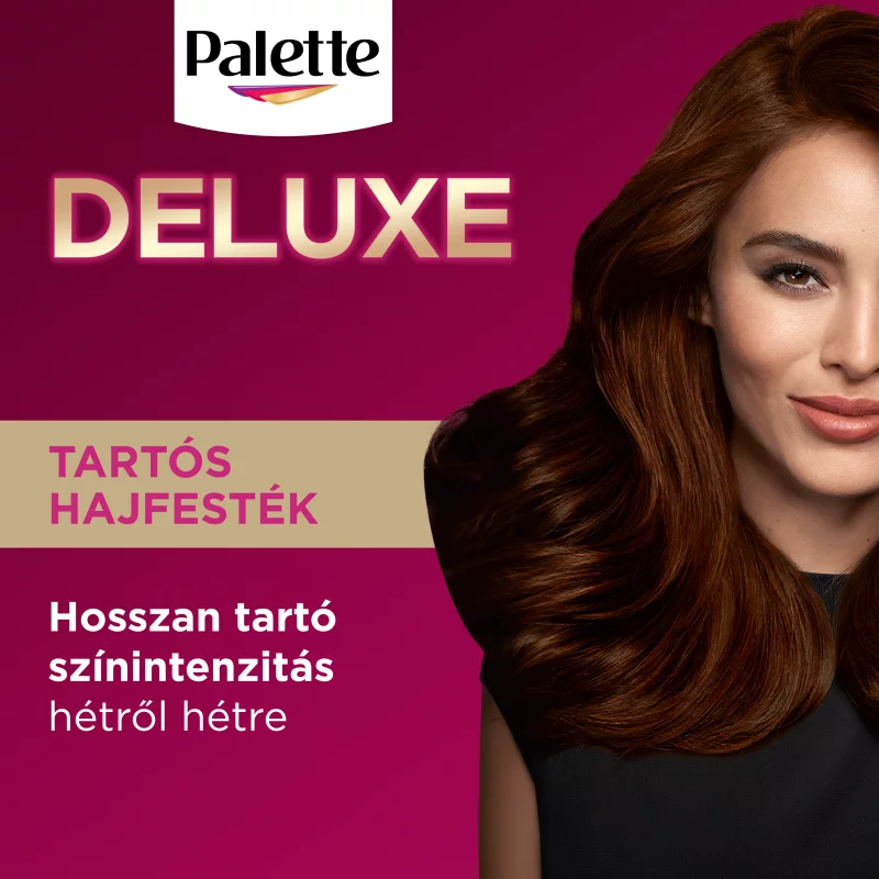 Palette Deluxe 5-68 arany gesztenyebarna tartós hajfesték