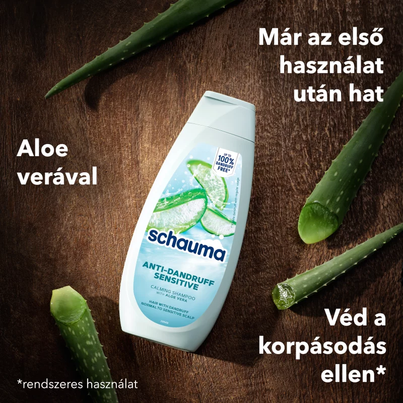 Schauma korpásodás elleni, gyengéd sampon 400 ml