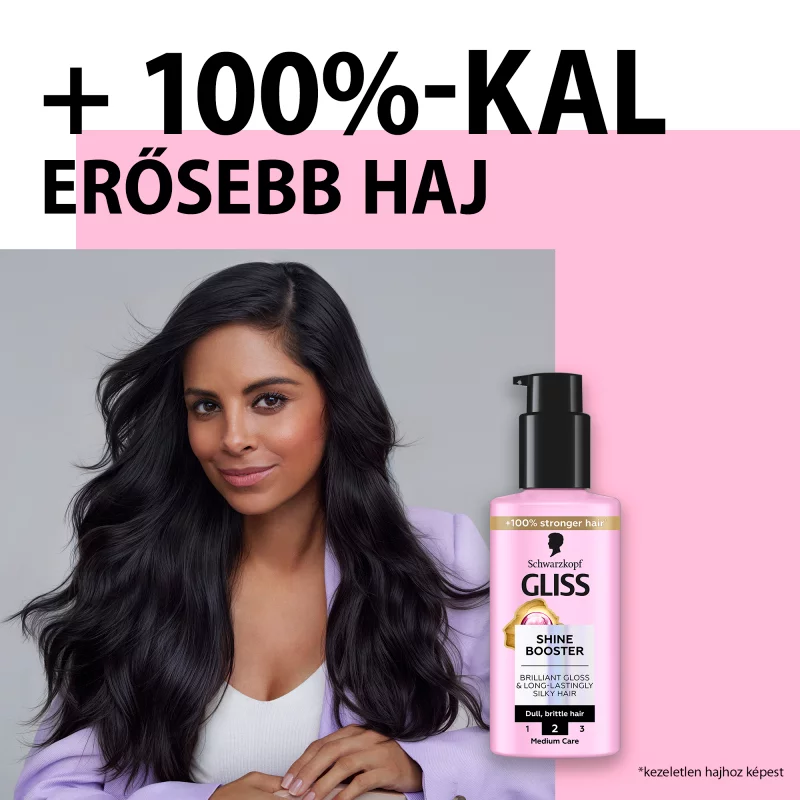 Gliss Liquid Silk ragyogásfokozó hajápoló 100 ml