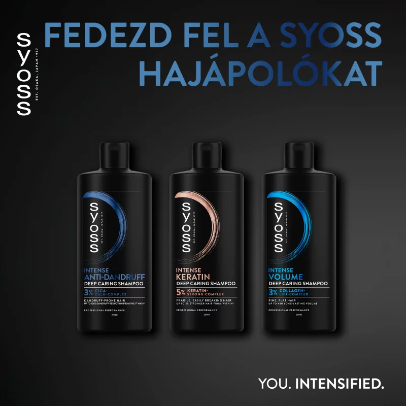 Syoss Intenzív korpásodás elleni mélyápoló sampon 750 ml