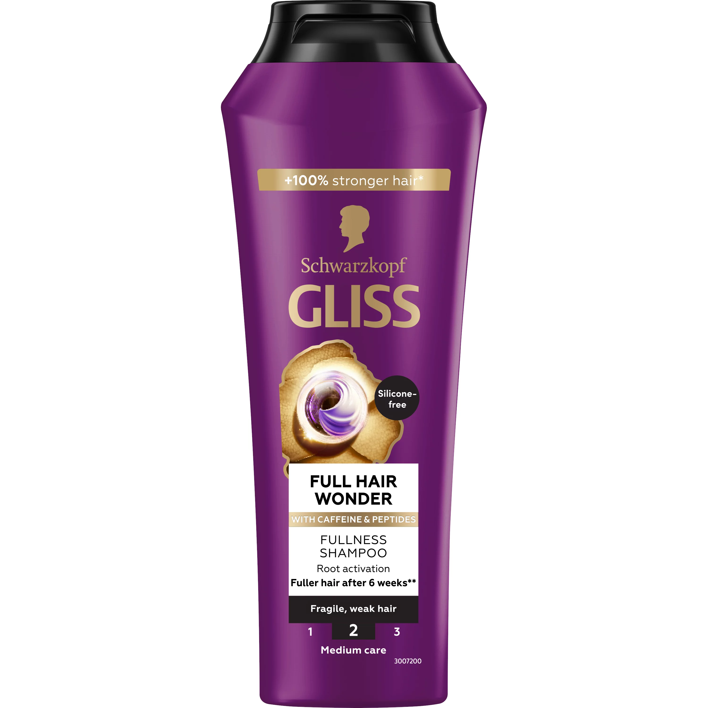 Gliss sampon 250ml Full Hair Wonder koffeinnel + peptidekkel