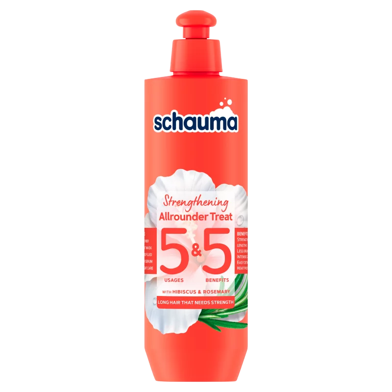 Schauma erősítő univerzális hajápoló hibiszkusszal & rozmaringgal, hosszú hajra 300 ml