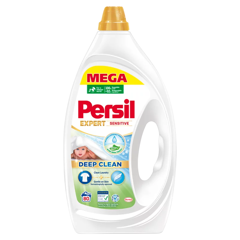 Persil Expert Sensitive folyékony mosószer 80 mosás 3,60 l