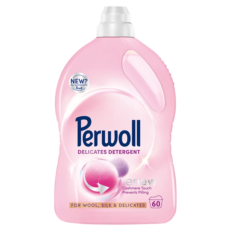 Perwoll Renew Wool finommosószer gyapjú és kímélő mosást igénylő ruhákhoz 60 mosás 3 l